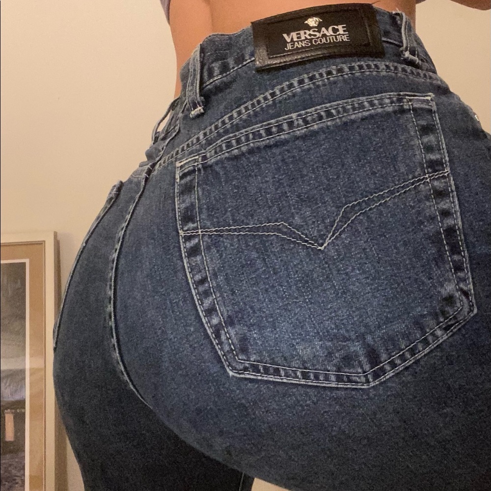 VERSACE Vintage High Waisted Jeans